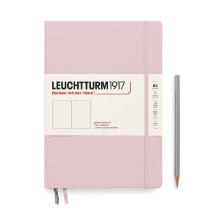 Блокнот без линовки Leuchtturm1917 "Composition" B5, 109л, 80гр/м², твердая обложка, Розовый