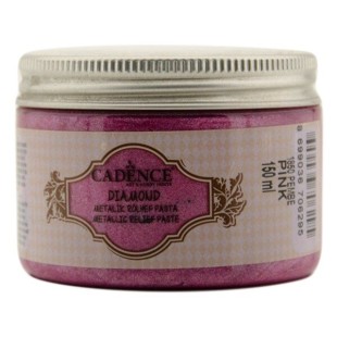 Рельефная паста Cadence Diamond Relief Paste №1850 розовый, 150мл