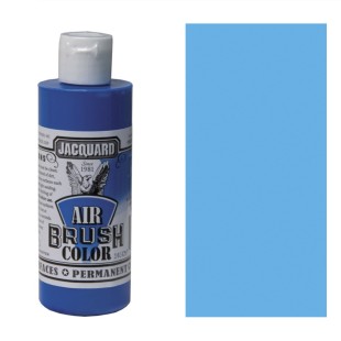 Краска для аэрографии Jacquard "Airbrush Color" 402 Blue Fluorescent (синий флуоресцентный), 118мл
