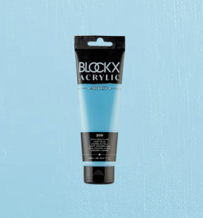 Акрил Blockx Artist №205 Light blue/ Лазурь светлая, 120мл