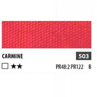 Краска акриловая ShinHan "Professional" №503 Кармин, туба 50мл 