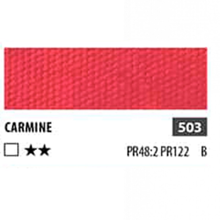 Краска акриловая ShinHan "Professional" №503 Кармин, туба 50мл 