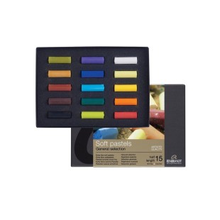 Набор сухой пастели Rembrandt "General Selection" 15 половинчатых мелков