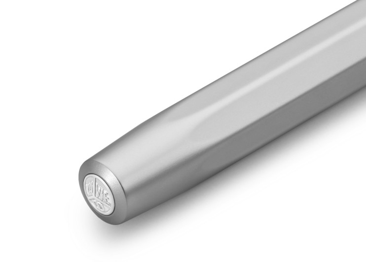 Ручка перьевая Kaweco "Al Sport" F (0,7мм), Silver (10000091)
