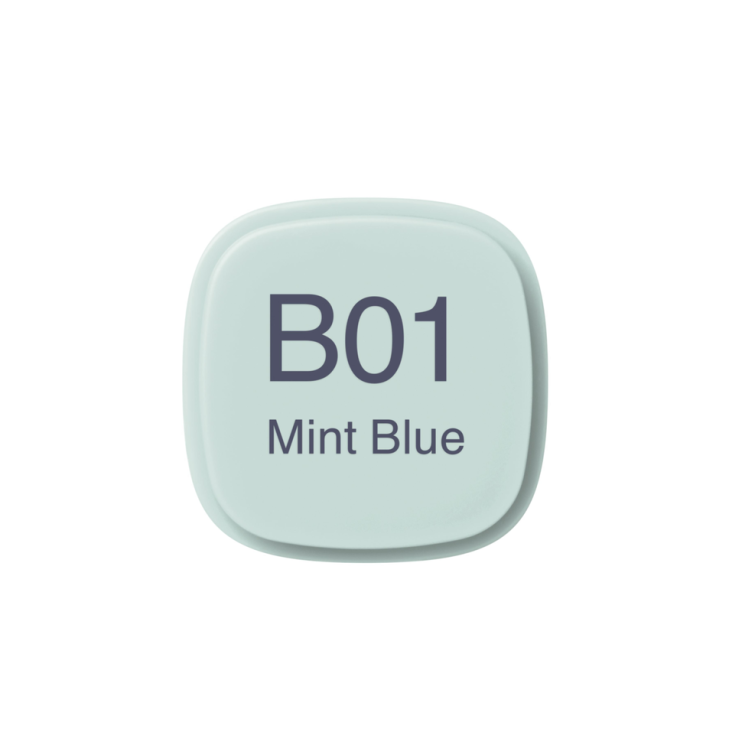 Маркер спиртовой COPIC "Classic" B01 Mint Blue