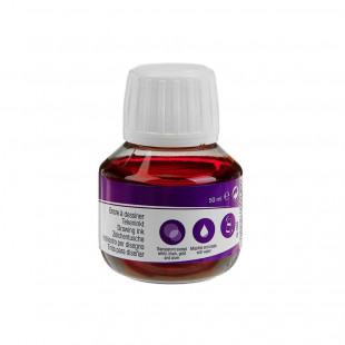 Чернила Darwi "Cristaline" Киноварь /50 мл (жидкая акварель) (2300050490)