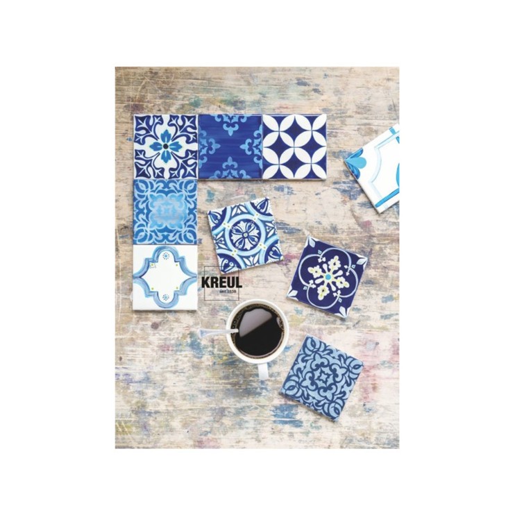 Краска по стеклу и фарфору на водной основе Kreul Classic "Glass&Porcelain" 20 мл, Серый (16231) 