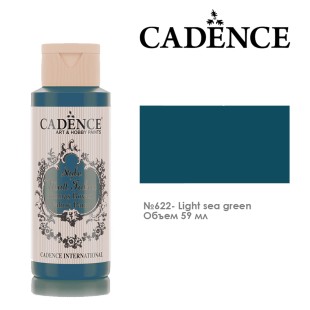 Краска по ткани Cadence "Style Matt Fabric" 59мл, 622 светло-зеленый