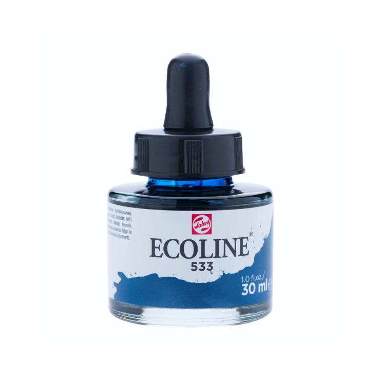 Акварель жидкая "Ecoline" №533 Индиго, 30 мл