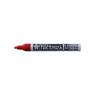 Маркер лаковый Sakura "Pen-Touch" 2,0мм /красный
