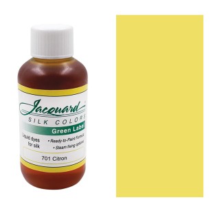 Краска по шелку Jacquard "Silk Colors Green Lable" #701 Citron (лимонный), 60 мл
