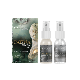Краска патина Cadence "Patina spray" светло-зеленый 50мл+50мл