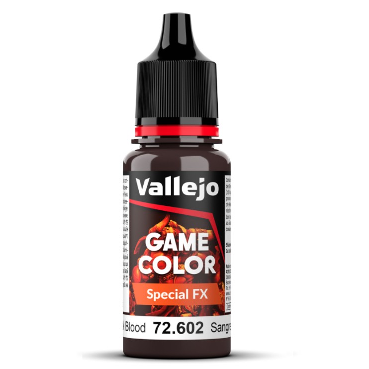 Краска акриловая для создания эффектов Vallejo "Game Color Special FX" 72.602 (Thick Blood), 18мл