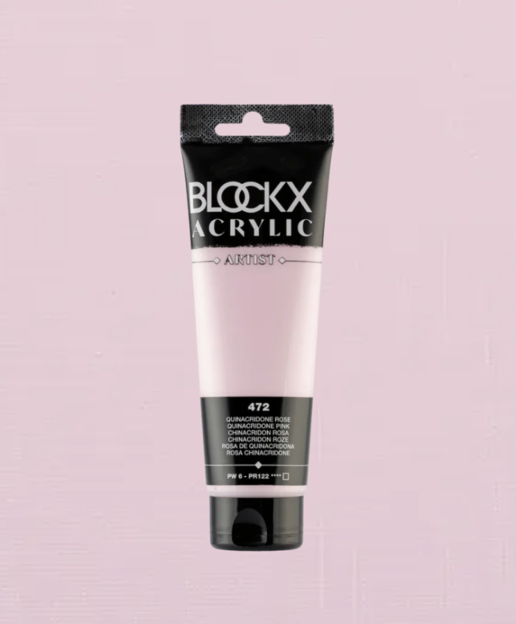 Акрил Blockx Artist №473 Quinacridone violet-pink/ Квинакридон розово- фиолетовый, 250мл