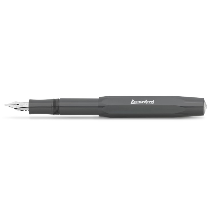 Ручка перьевая Kaweco "Skyline Sport" F 0.7мм, Grey (10000758)