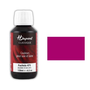 Краситель по шелку HDupont "Classique" 125 мл, №471 Фуксия