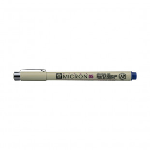 Ручка капиллярная Sakura "Pigma Micron" 05 Королевский Синий
