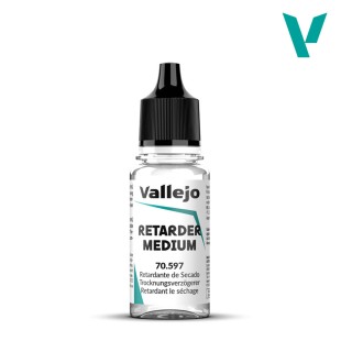 Замедлитель высыхания Vallejo "Retarder medium" 597 /17ml
