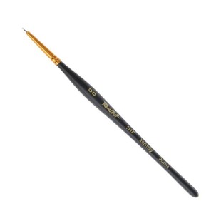 Колонок круглый "Series 111F" №00 с укороченной вставкой на короткой ручке