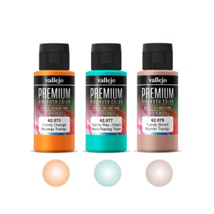 Набор из 3 красок "Premium" №073, 077, 078) по 60мл