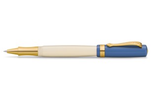 Ручка-роллер Kaweco "Student 50's Rock" (0,7мм), Blue/White + доп. стержень (10002003)