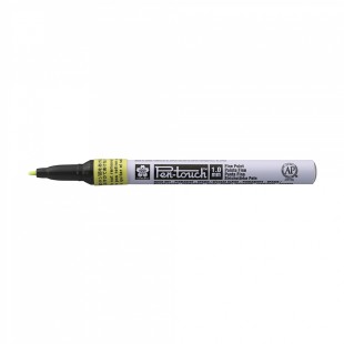 Маркер Sakura "Pen-Touch" 1.0мм, желтый флуоресцентный