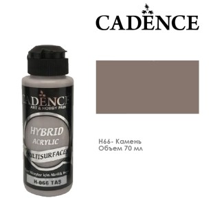 Краска акриловая Cadence "Hybrid" 70мл №H66 камень