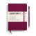 Блокнот в линейку Leuchtturm1917 "Medium" A5, 125л, 80гр/м², твердая обложка, Красный Портвейн