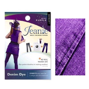 Краситель джинсовый для перекрашивания в стиральной машине Jacquard "Jeanie Dye" #005 фиолетовый