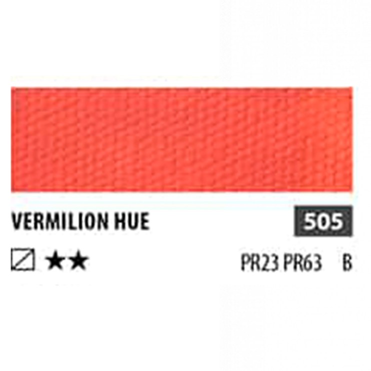 Краска акриловая ShinHan "Professional" №505 Киноварь, туба 50мл 