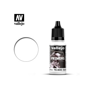 Акрилово-полиуретановый грунт Vallejo "Primers" 70.600 White, 18 мл