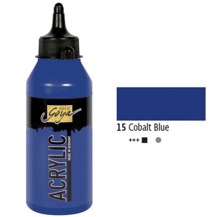 Краска акриловая Solo Goya "Acryl" №15 Кобальт синий, 250мл