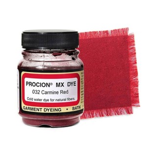 Краситель порошковый Jacquard "Procion MX Dye" 032 Carmine Red (карминовый), 18.71г