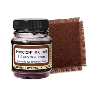Краситель порошковый Jacquard "Procion MX Dye" 119 Chocolate Brown (шоколадный), 18.71г