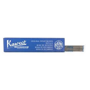 Набор стержней для шариковых ручек KAWECO "D1" 1.2 мм синий /5 шт в упаковке