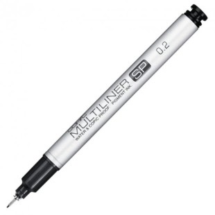 Капиллярная ручка Copic "Multiliner SP" размер 0.2, черный