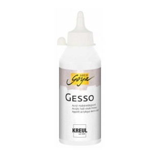 Грунт акриловый Solo Goya "Gesso" белый, 250 мл