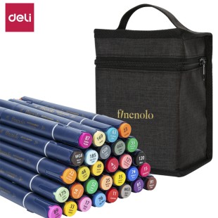 Набор маркеров "Finenolo" 30 штук в сумке-пенале (C184-30)