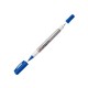 Маркер Sakura "Identi Pen" двусторонний перманентный, стержнь 0,4-1,0мм,синий 