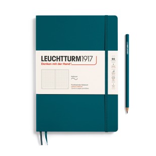 Блокнот в точку Leuchtturm1917 "Composition" B5, 61л, 80гр/м², мягкая обложка,Зеленый Океан (359676)