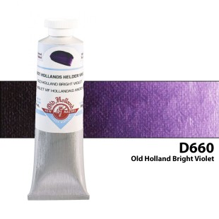 Акрил художественный "Old Holland" D660 Old Holland Bright Violet (Фиолетовый яркий Старая Голландия), 60мл