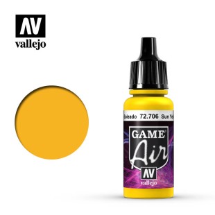 Краска для аэрографии "Game Air" цвет 72.706 (Sun Yellow)