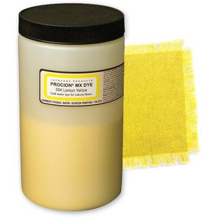 Краситель порошковый Jacquard "Procion MX Dye" 004 Lemon Yellow (Желтый), 450г