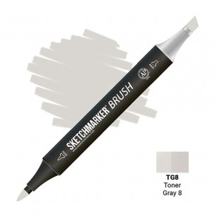 Маркер SketchMarker "Brush" TG8 Тонированный серый 8
