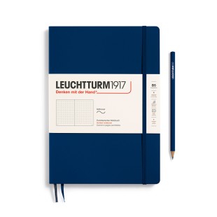 Блокнот в точку Leuchtturm1917 "Composition" B5, 61л, 80гр/м², мягкая обложка,Синий Неви (349301)