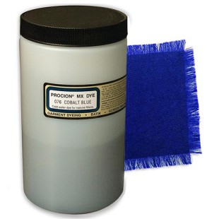 Краситель порошковый Jacquard "Procion MX Dye" 076 Cobalt Blue (Кобальт синий), 450г
