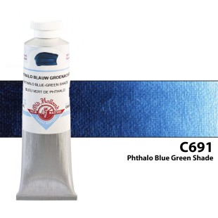 Акрил художественный "Old Holland" C691 Phthalo Blue Green Shade (Фтало синий с зеленым отливом), 60мл