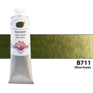 Акрил художественный "Old Holland" B711 Olive Green (Зеленый оливковый), 60мл