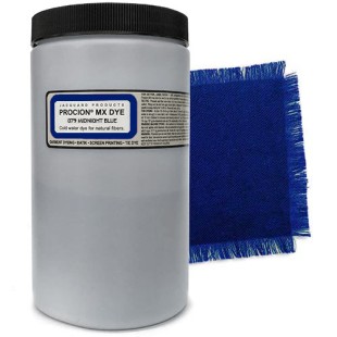 Краситель порошковый Jacquard "Procion MX Dye" 079 Midnight Blue (Синий ночной), 450г
