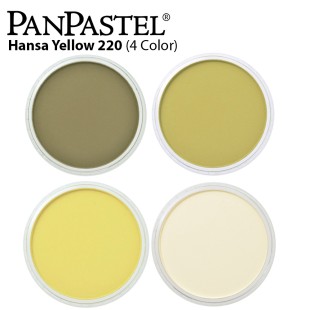 Набор сухой пастели PanPastel "Hansa Yellow" №220 (4 оттенка)